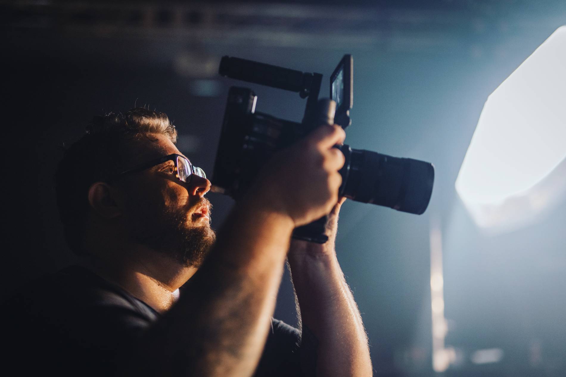 Shooting Music Video in Portsmouth with Lighting