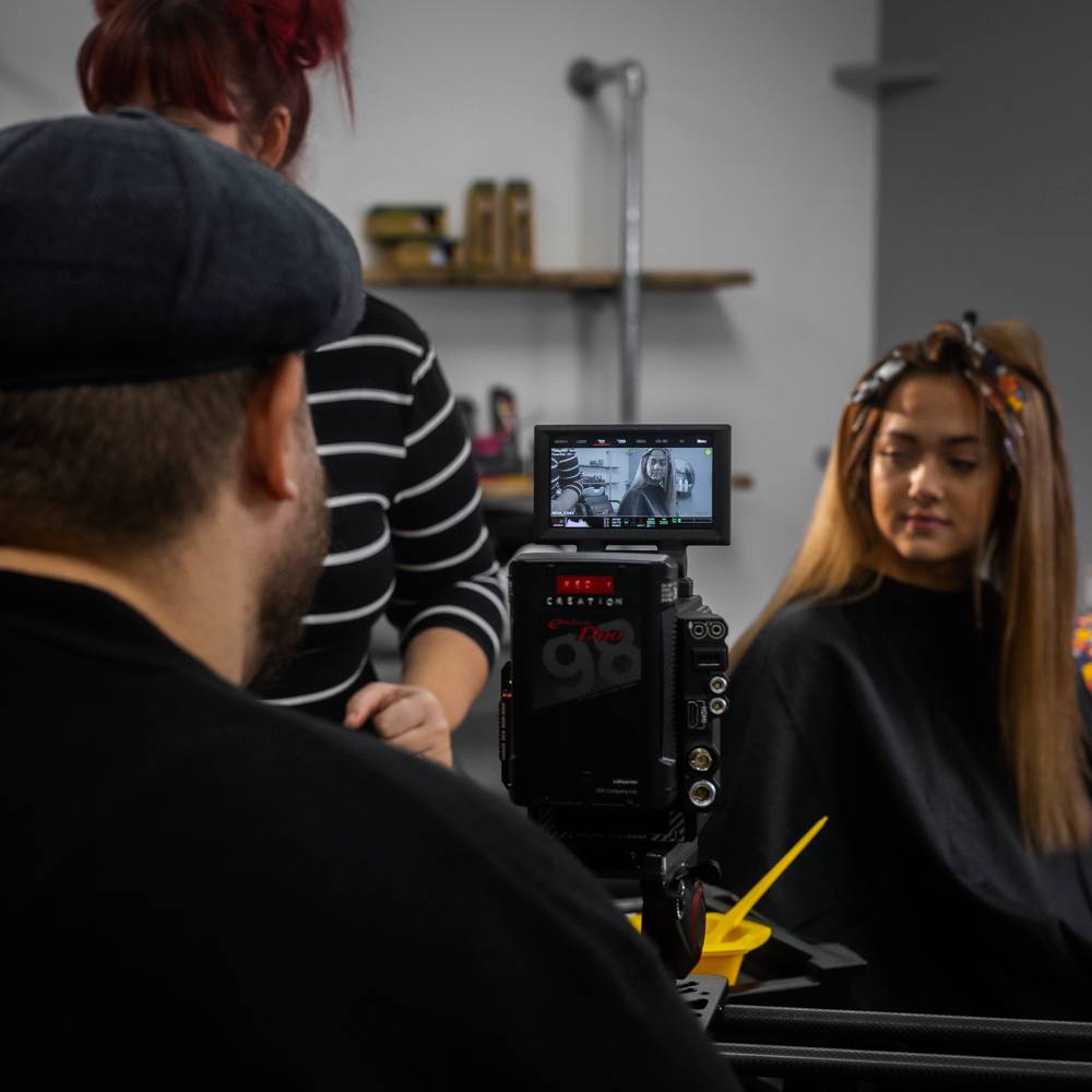 social media promo videos for hair salons