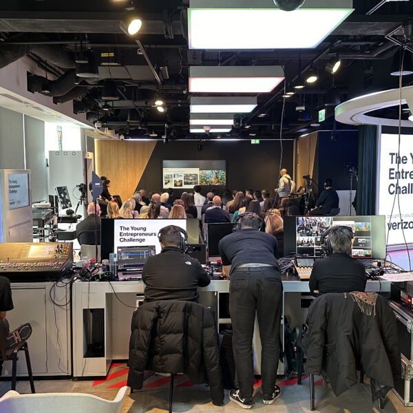 live event streamed behind the scenes