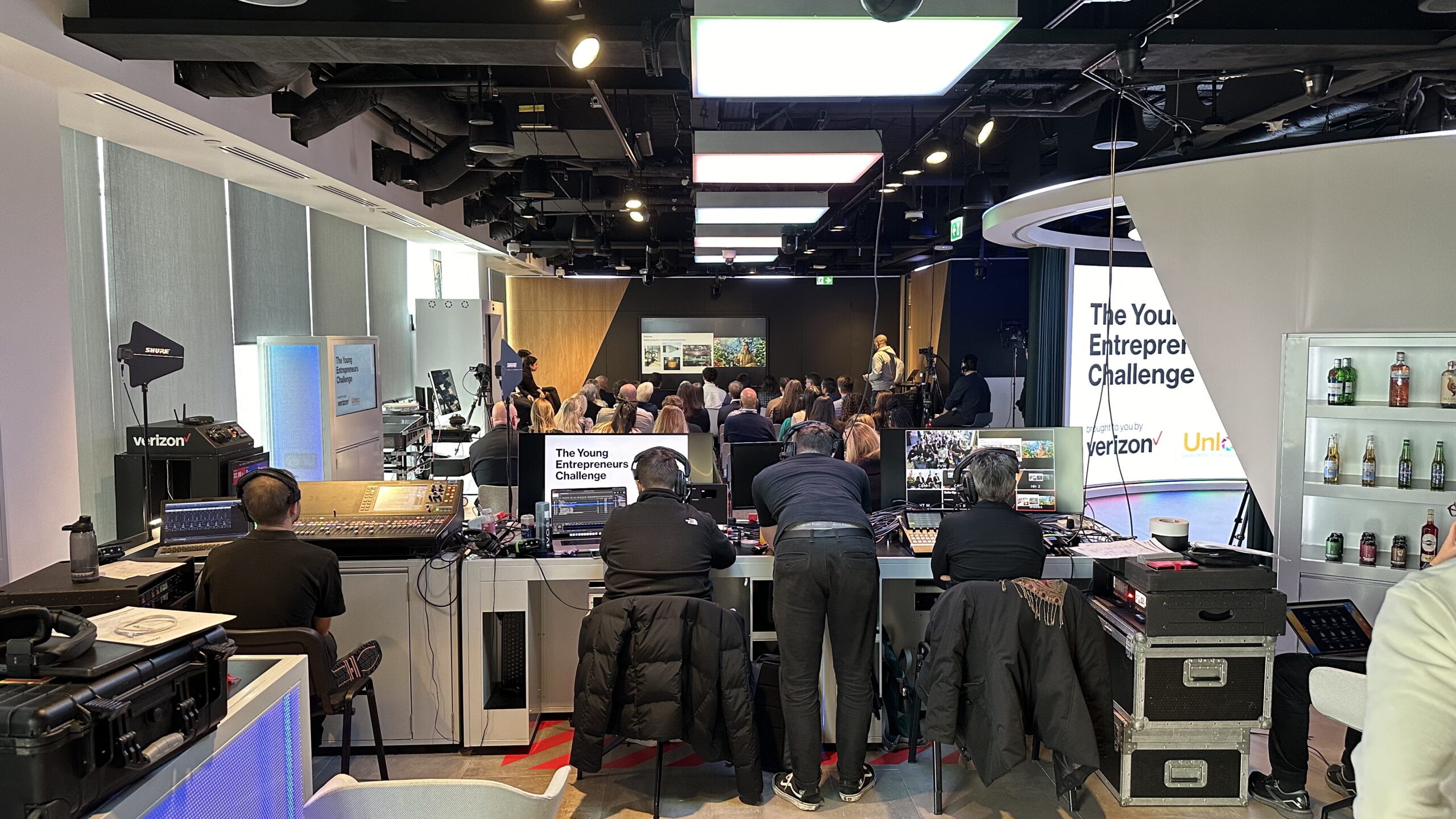 live event streamed behind the scenes