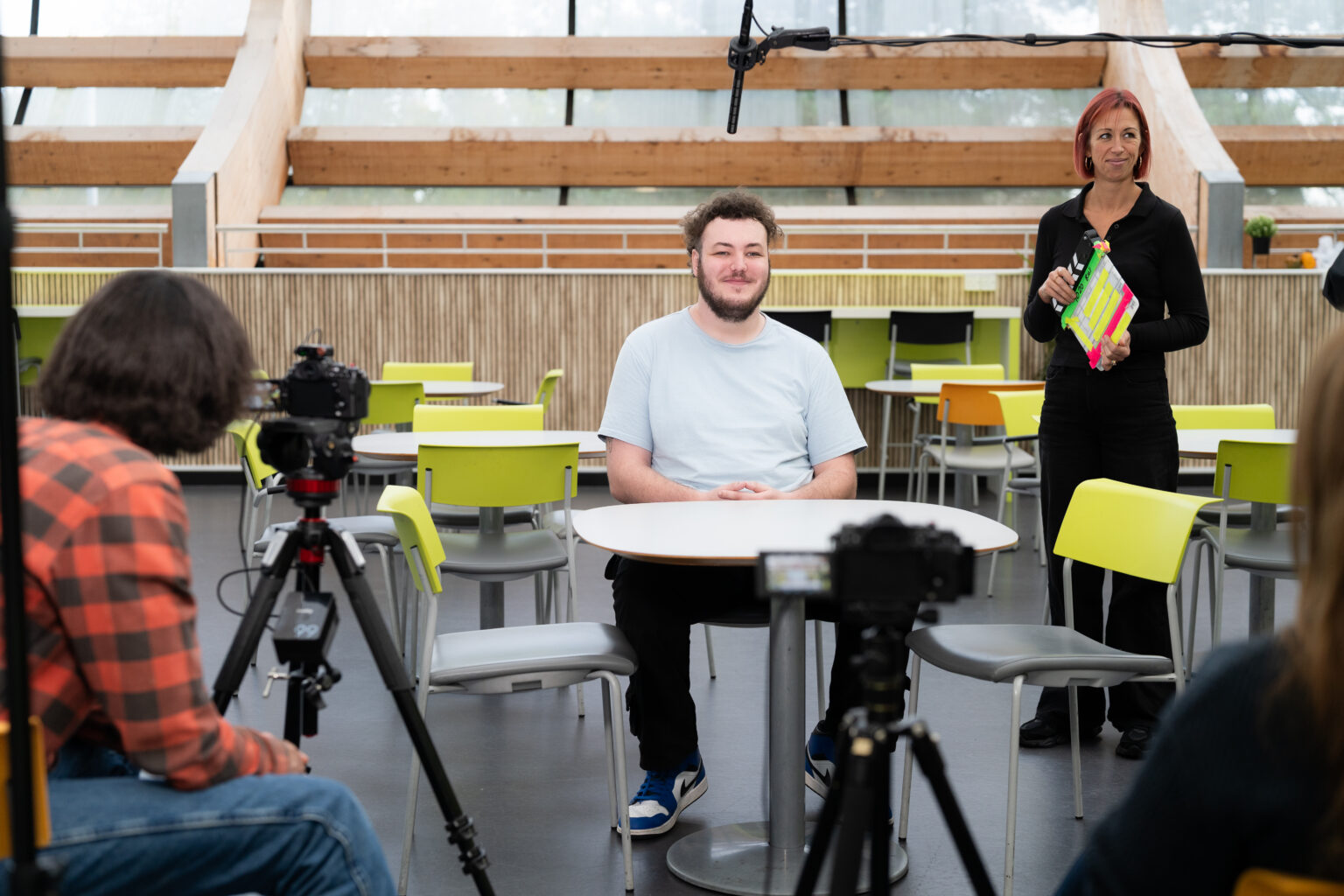 Harley behind the scenes for NYA youth week produced by Creation DMC